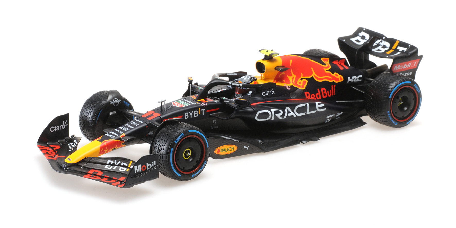 ORACLE RED BULL RACING RB18 - SERGIO PÉREZ - MONACO GP 2022 W/RAIN TYRES