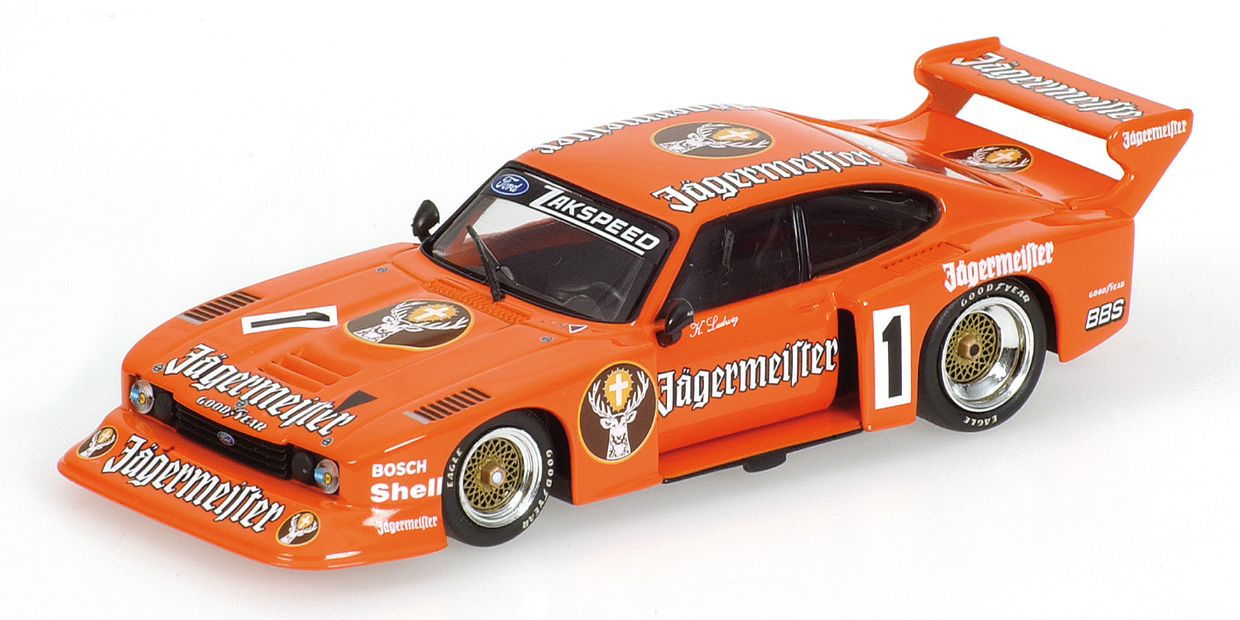 FORD CAPRI TURBO GR.5 - KLAUS LUDWIG - TEAM ZAKSPEED - EIFELRENNEN DRM 1982