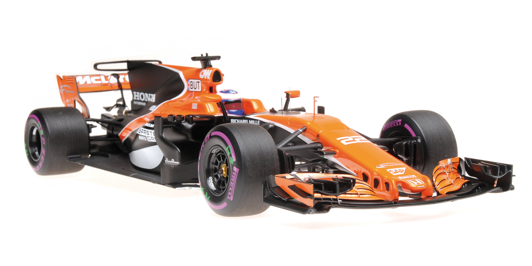 MCLAREN HONDA MCL32 - JENSON BUTTON - MONACO GP 2017