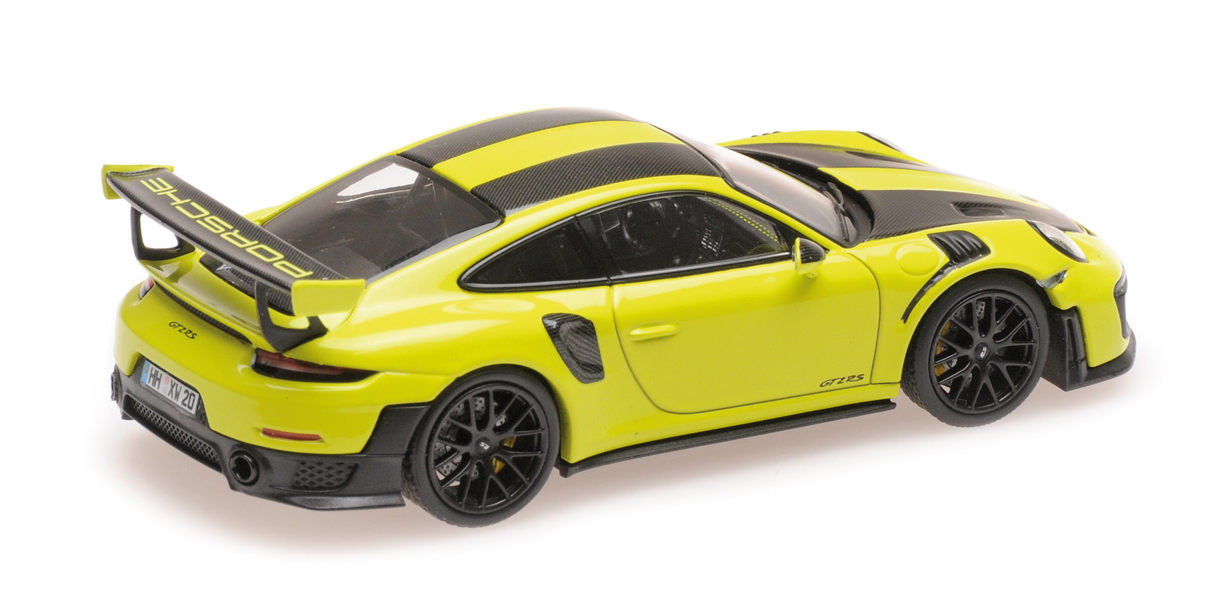 PORSCHE 911 (991.2) GT2RS - 2018 - ACIDGREEN (WEISSACHPAKET) - EXCLUSIVE FOR MINICHAMPS.DE