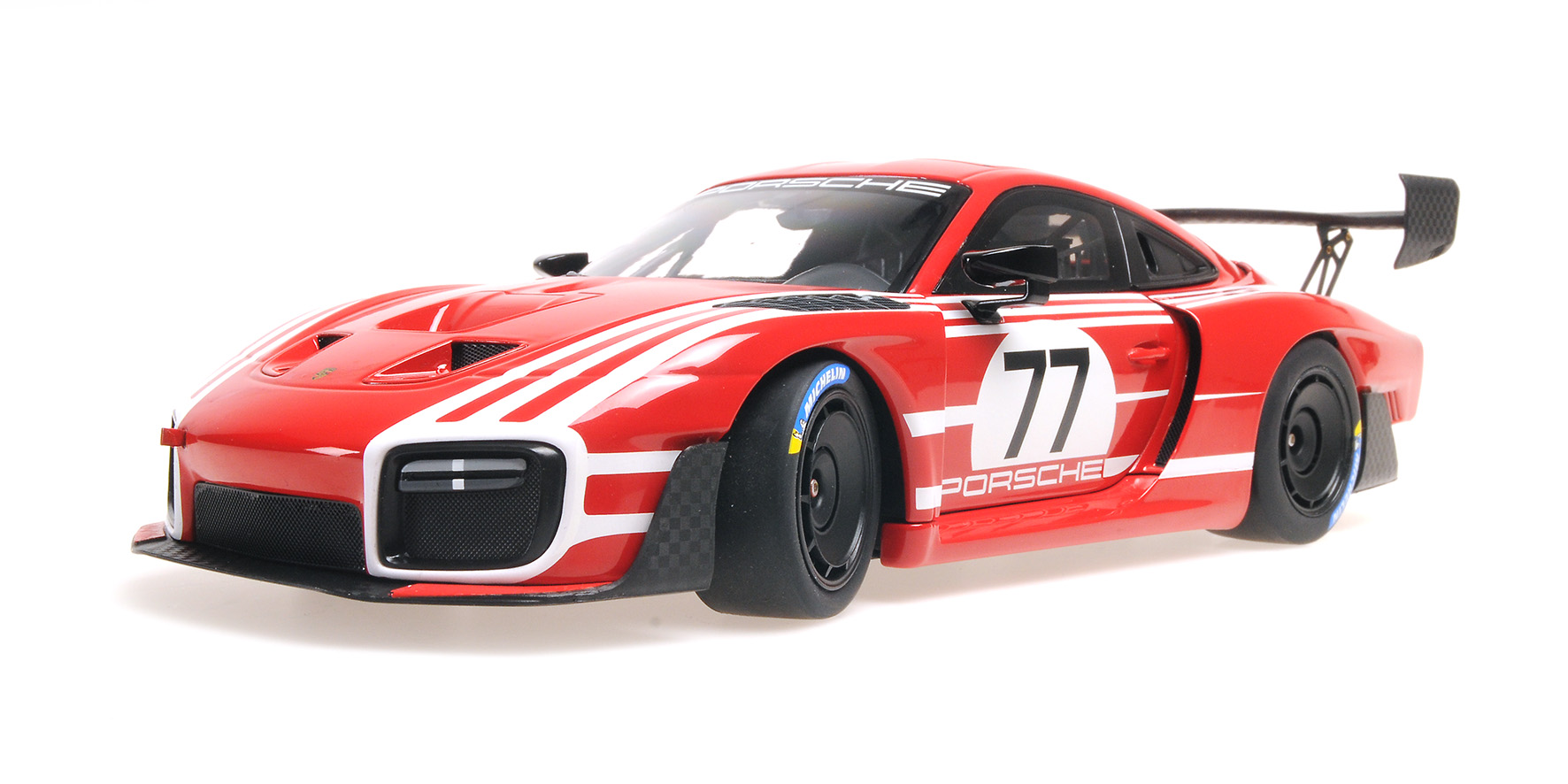 PORSCHE 935/19 - RED WITH WHITE STIPES - 2019