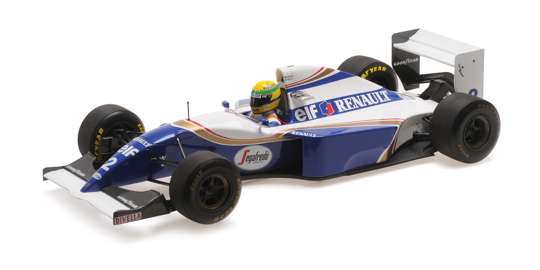 WILLIAMS RENAULT FW16 - AYRTON SENNA - SAN MARINO GP 1994 - DIRTY VERSION