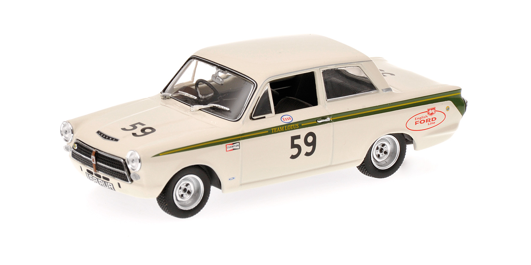 FORD CORTINA MKI - CLARK/PARSONS - 12H SEBRING 1964