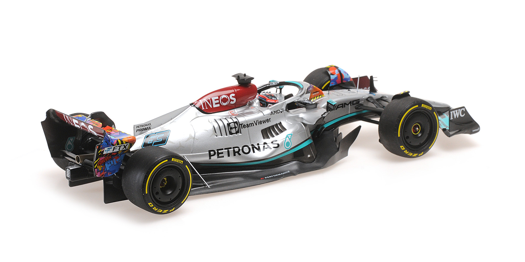MERCEDES-AMG PETRONAS FORMULA ONE TEAM F1 W13 E PERFORMANCE - GEORGE RUSSELL - MIAMI GP 2022