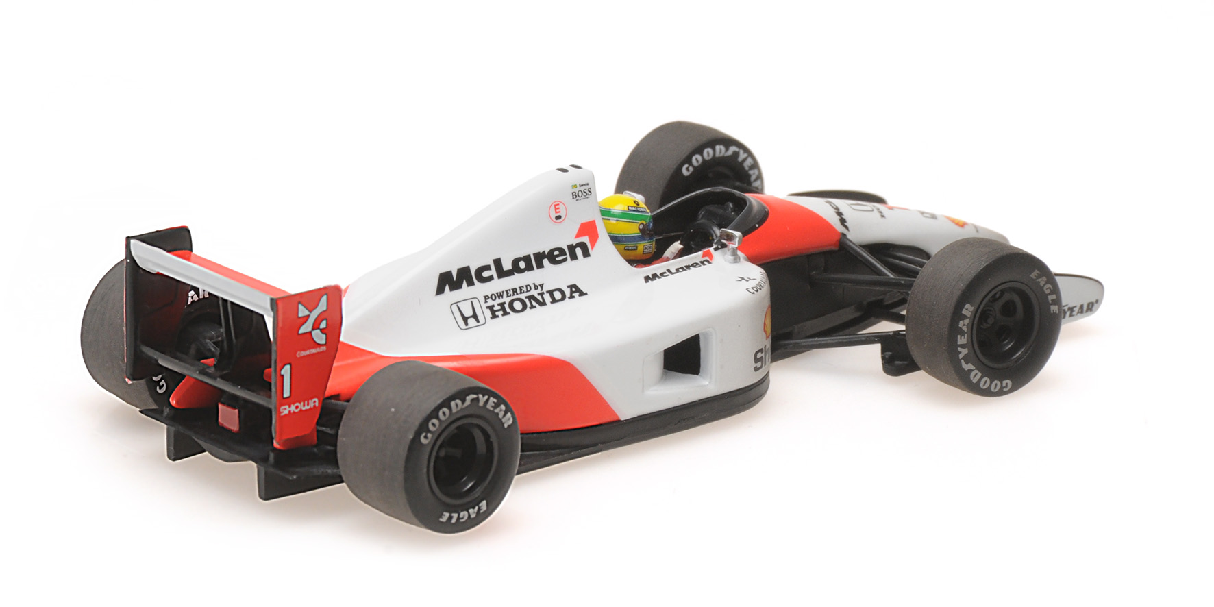 MCLAREN HONDA MP4/6 - AYRTON SENNA - WORLD CHAMPION 1991 - DIRTY VERSION