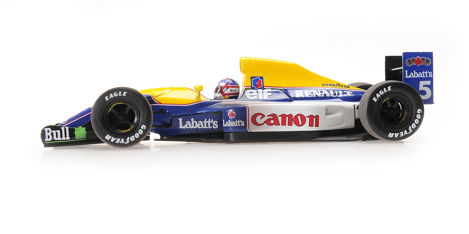 WILLIAMS RENAULT FW 14B - NIGEL MANSELL - WORLD CHAMPION 1992 - DIRTY VERSION