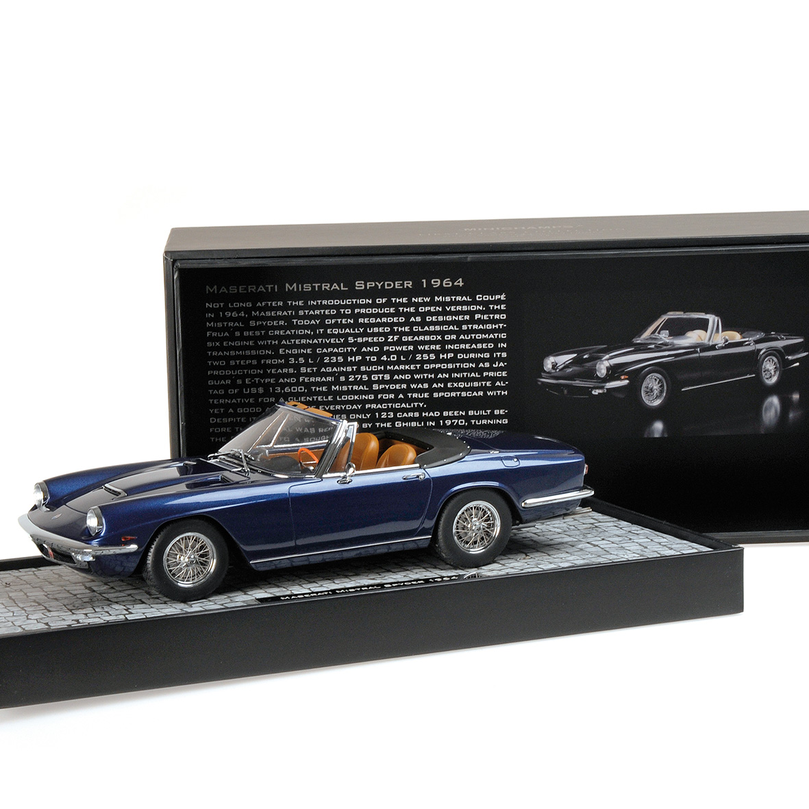 MASERATI MISTRAL SPYDER - 1964 - BLUE METALLIC