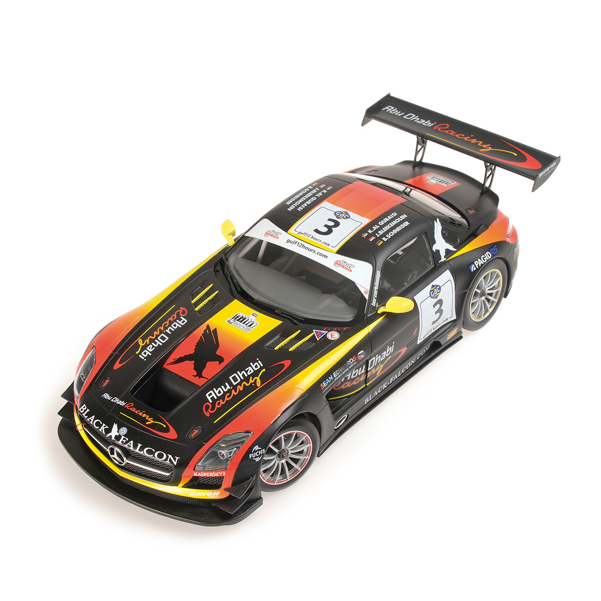 MERCEDES-BENZ SLS AMG GT3 - AL QUBAISI/BLEEKEMOELEN/SCHNEIDER - WINNERS 12H ABU DHABI