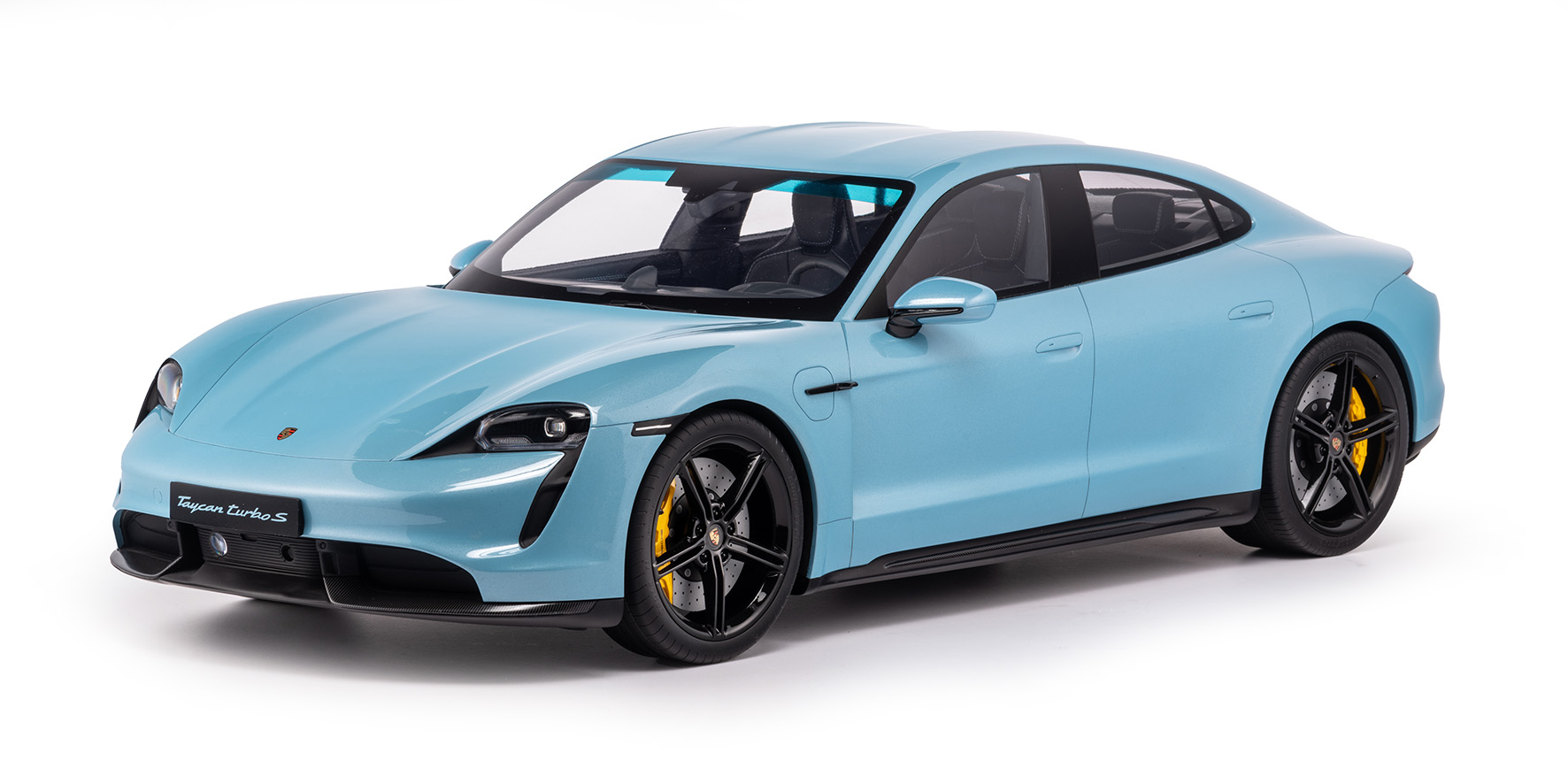 PORSCHE TAYCAN TURBO S - 2020 - FROZENBLAUMETALLIC
