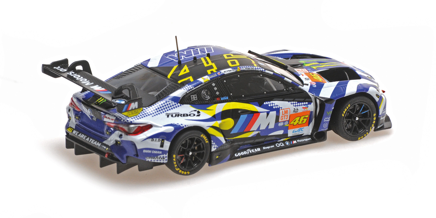 BMW M4 GT3 – TEAM WRT - V. ROSSI - A. AL HARTHY - M. MARTIN – 24H LE MANS 2024