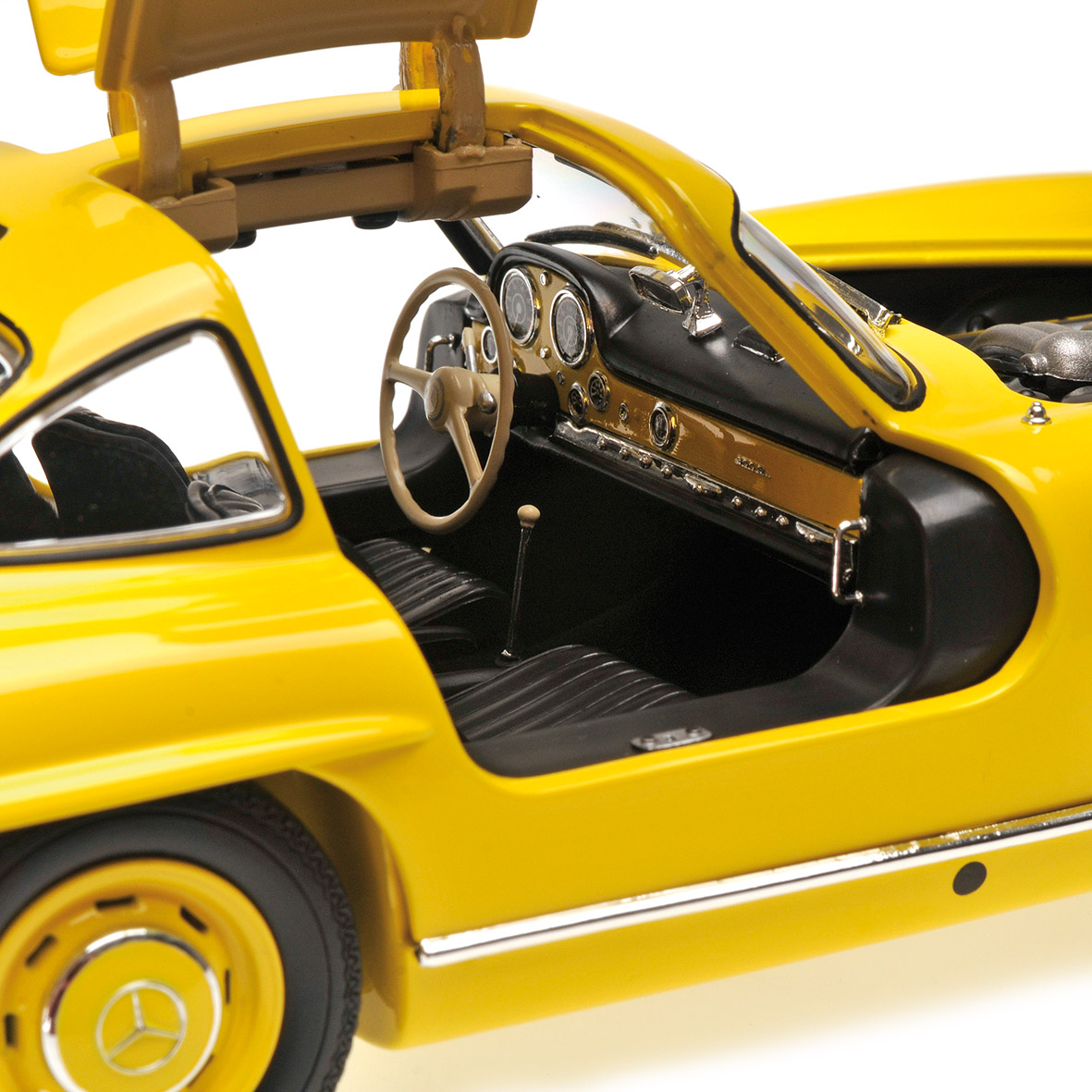 MERCEDES-BENZ 300 SL (W198 I) - 1954 - YELLOW