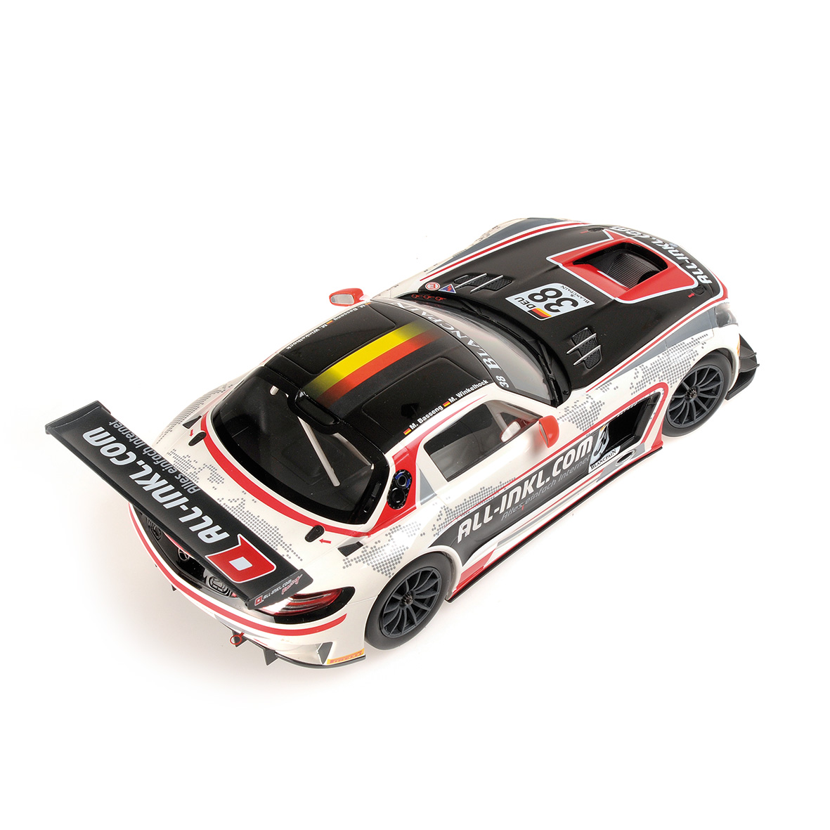 MERCEDES-BENZ SLS AMG GT3 - BASSENG/WINKELHOCK - CHAMPIONS FIA GT1 WORLDCHAMPIONSHIP 2012