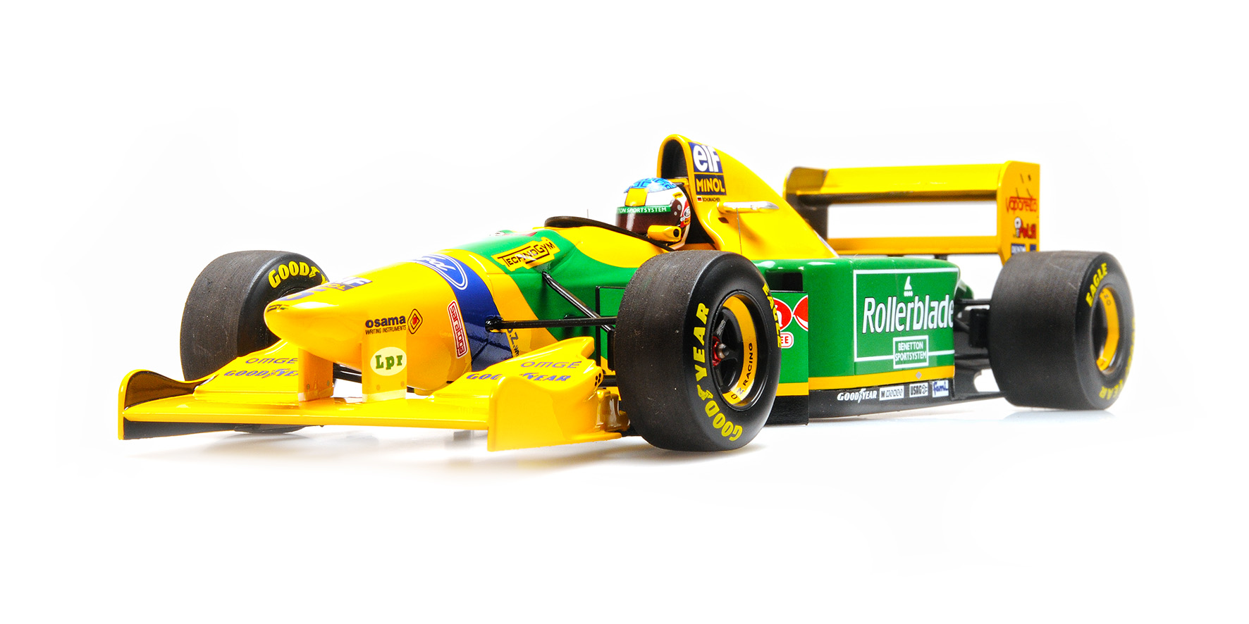 BENETTON FORD B193 - MICHAEL SCHUMACHER - 2ND PLACE CANADIAN GP 1993