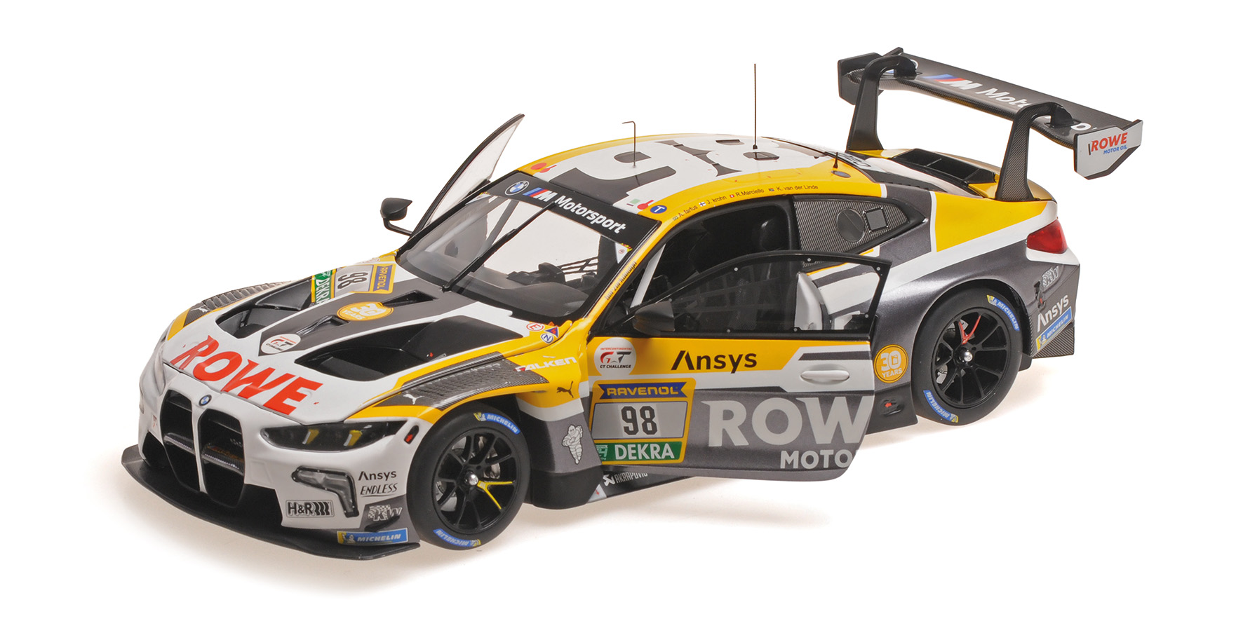 BMW M4 GT3 EVO - ROWE RACING -FARFUS-KROHN-MARCIELLO-VAN DER LINDE - WINNER 24H NURBURGRING 2025