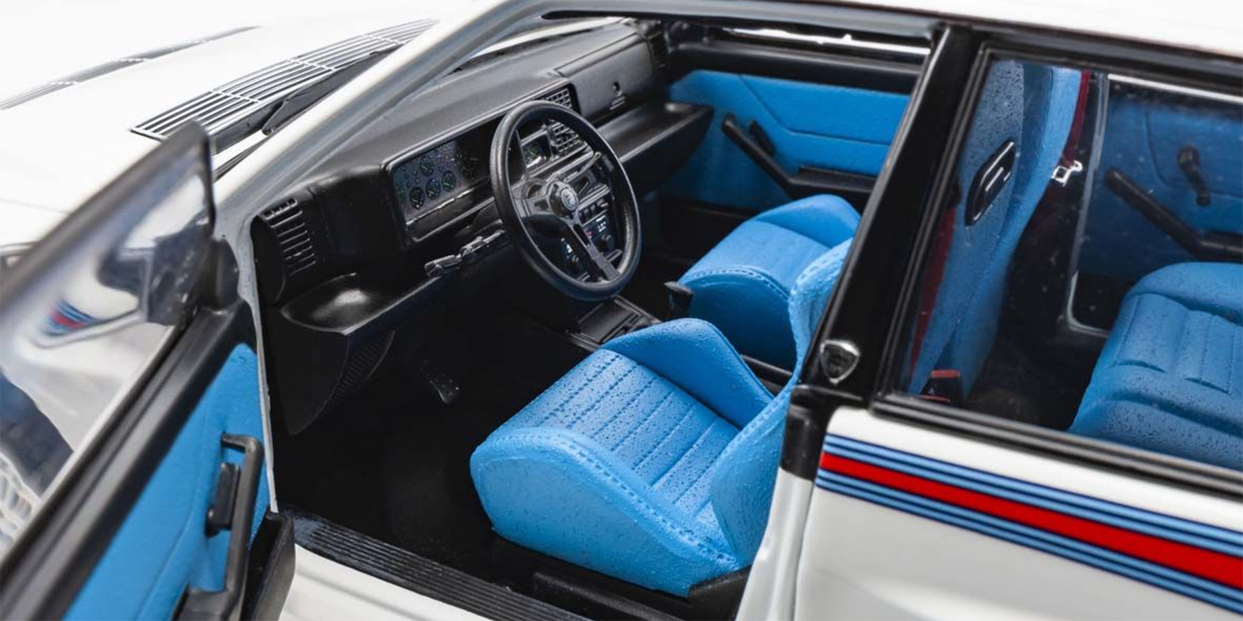 LANCIA RALLYE DELTA HF INTEGRALE 6 - WHITE  (08344E)