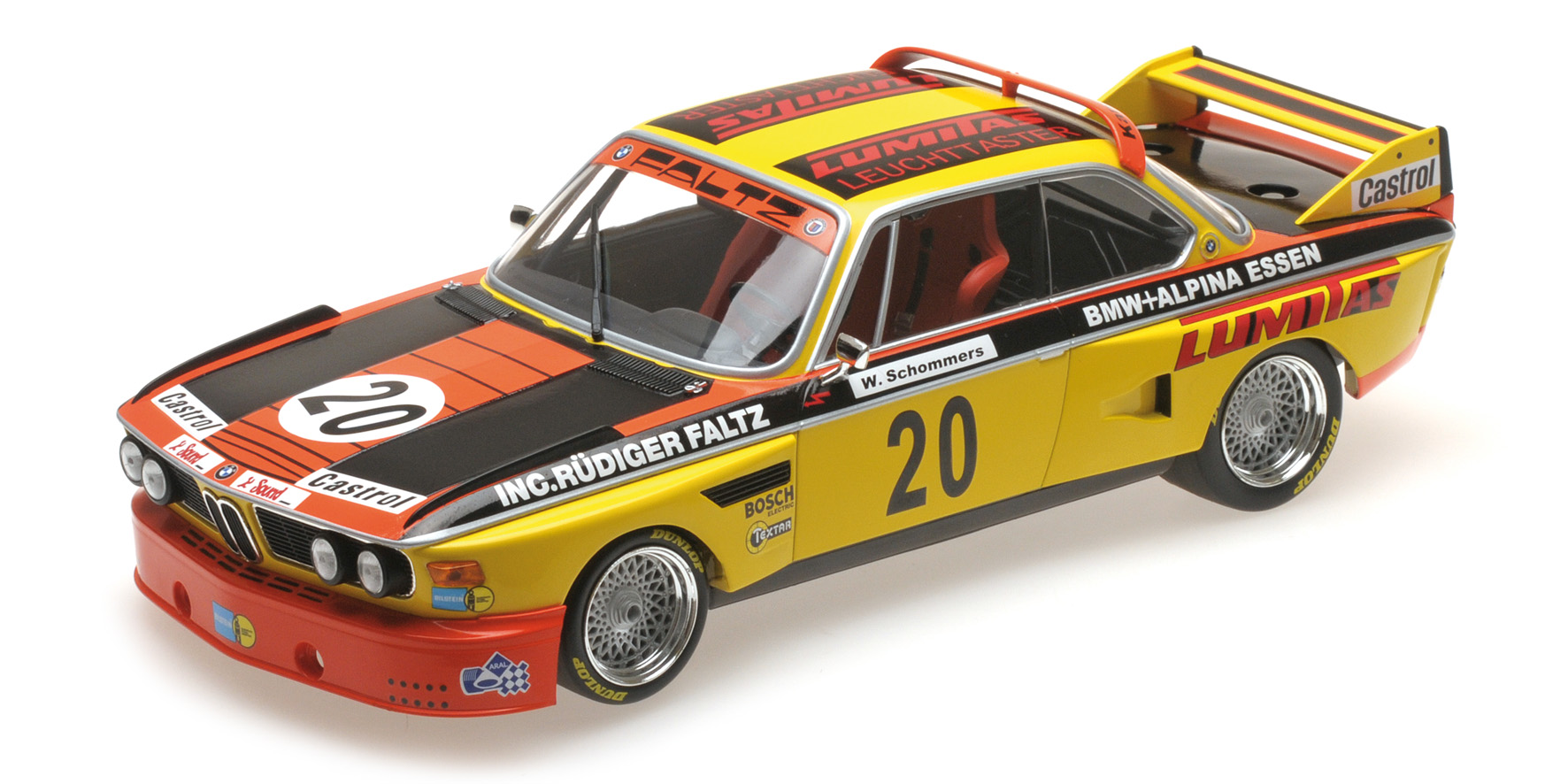 BMW 3.0 CSL - BMW-FALTZ-ALPINA-TUNING - WERNER SCHOMMERS - NORISRING TROPHÄE 1974