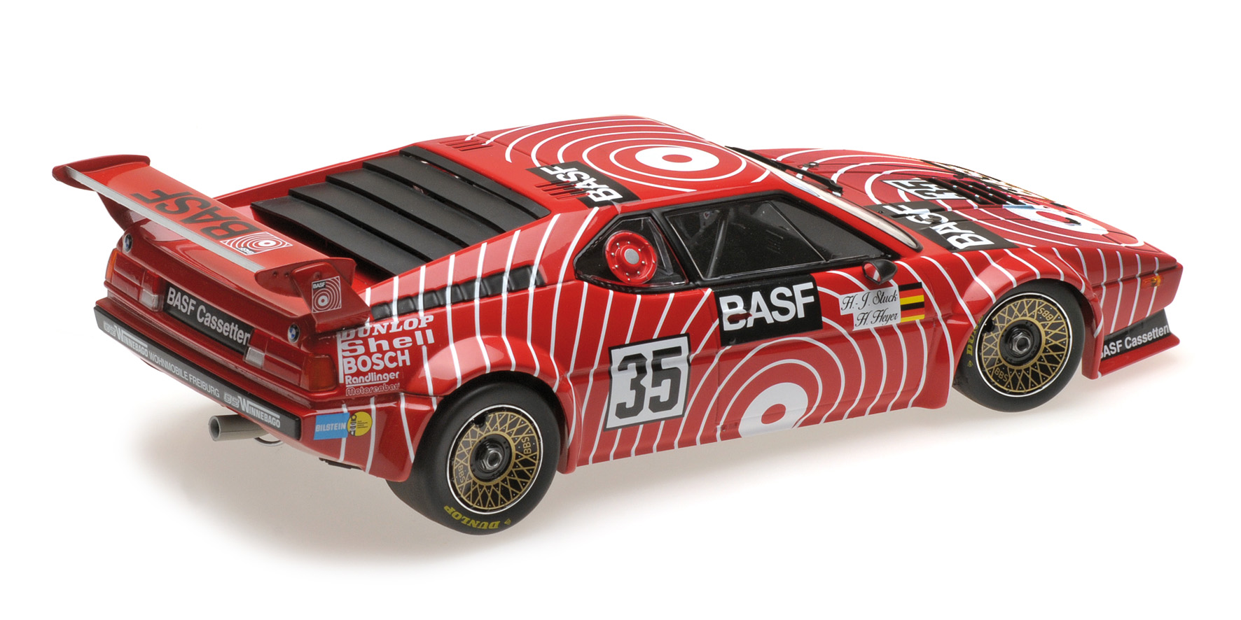 BMW M1 - BASF TEAM GS SPORT - STUCK/HEYER - 6H SILVERSTONE 1981