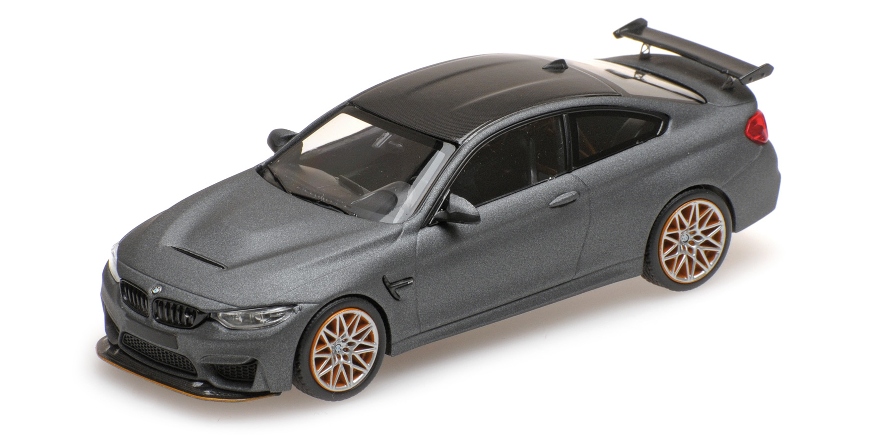 BMW M4 GTS - 2016 - MATT GREY W/ ORANGE WHEELS
