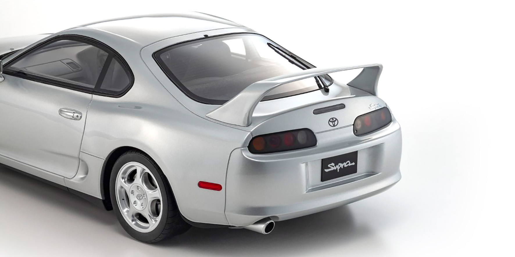 TOYOTA SUPRA A80 (RHD) - SILVER (KSR12006S)