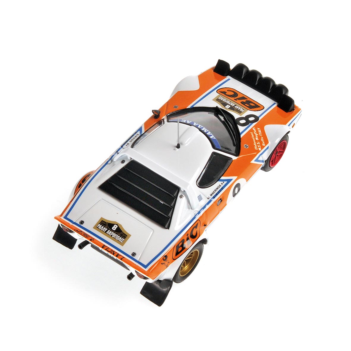 LANCIA STRATOS RALLY  - 'BIC' - LIVIERATOS/MANOLIS - ACROPOLIS RALLY 1978