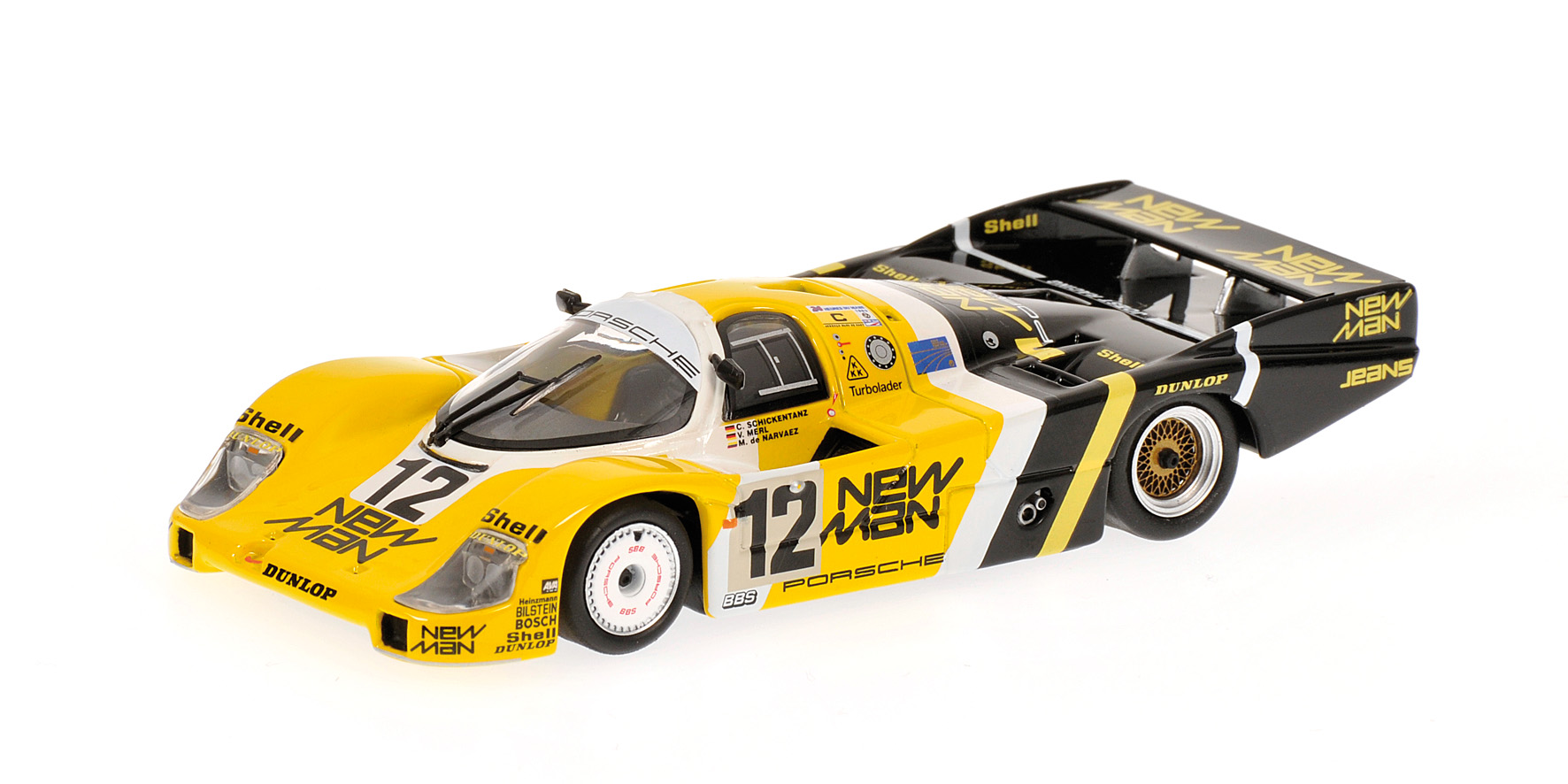 PORSCHE 956 - 'NEWMAN' - JOEST RACING - MERL/DE NARVAEZ/SCHICKENTANZ - 24H LE MANS 1983