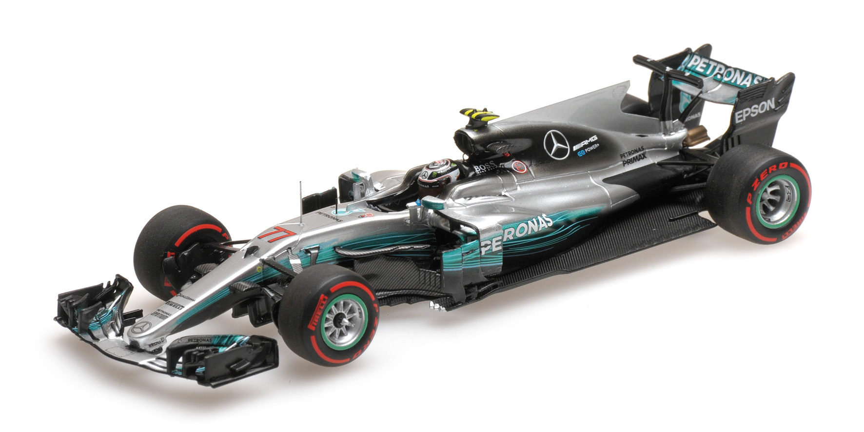 MERCEDES AMG PETRONAS FORMULA ONE TEAM F1 W08 EQ POWER+ - VALTTERI BOTTAS - 1ST WIN RUSSIAN GP 2017