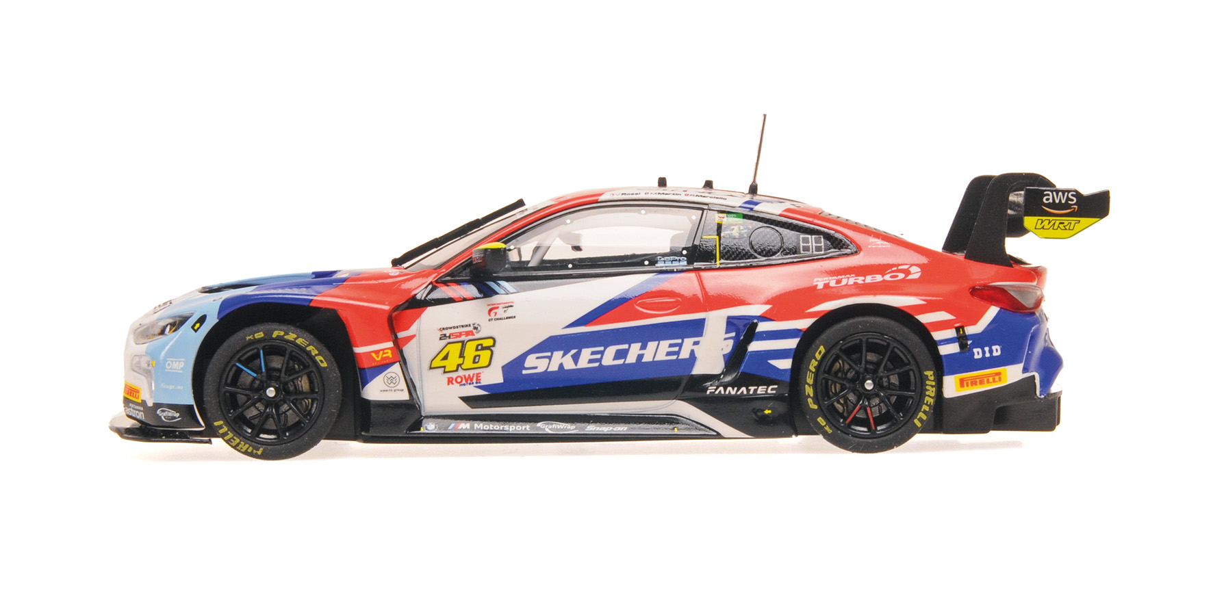 BMW M4 GT3 – TEAM WRT - VALENTINO ROSSI - MAXIME MARTIN - RAFFAELE MARCIELLO - 24H SPA 2024