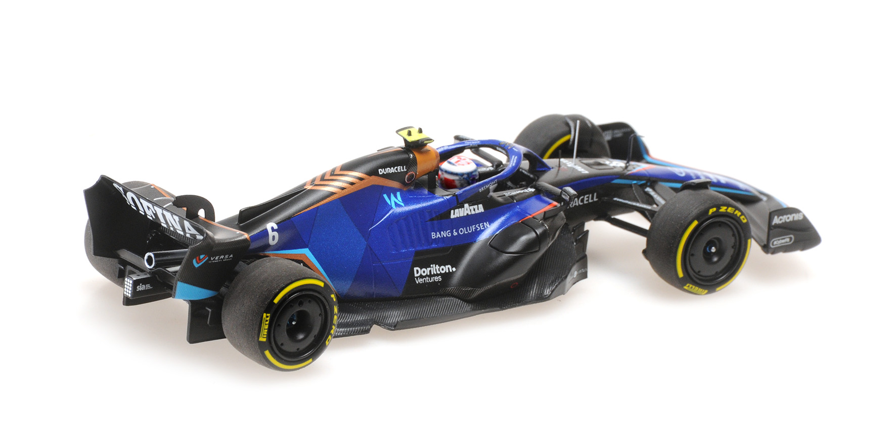 WILLIAMS RACING FW44 - NICHOLAS LATIFI- MIAMI GP 2022