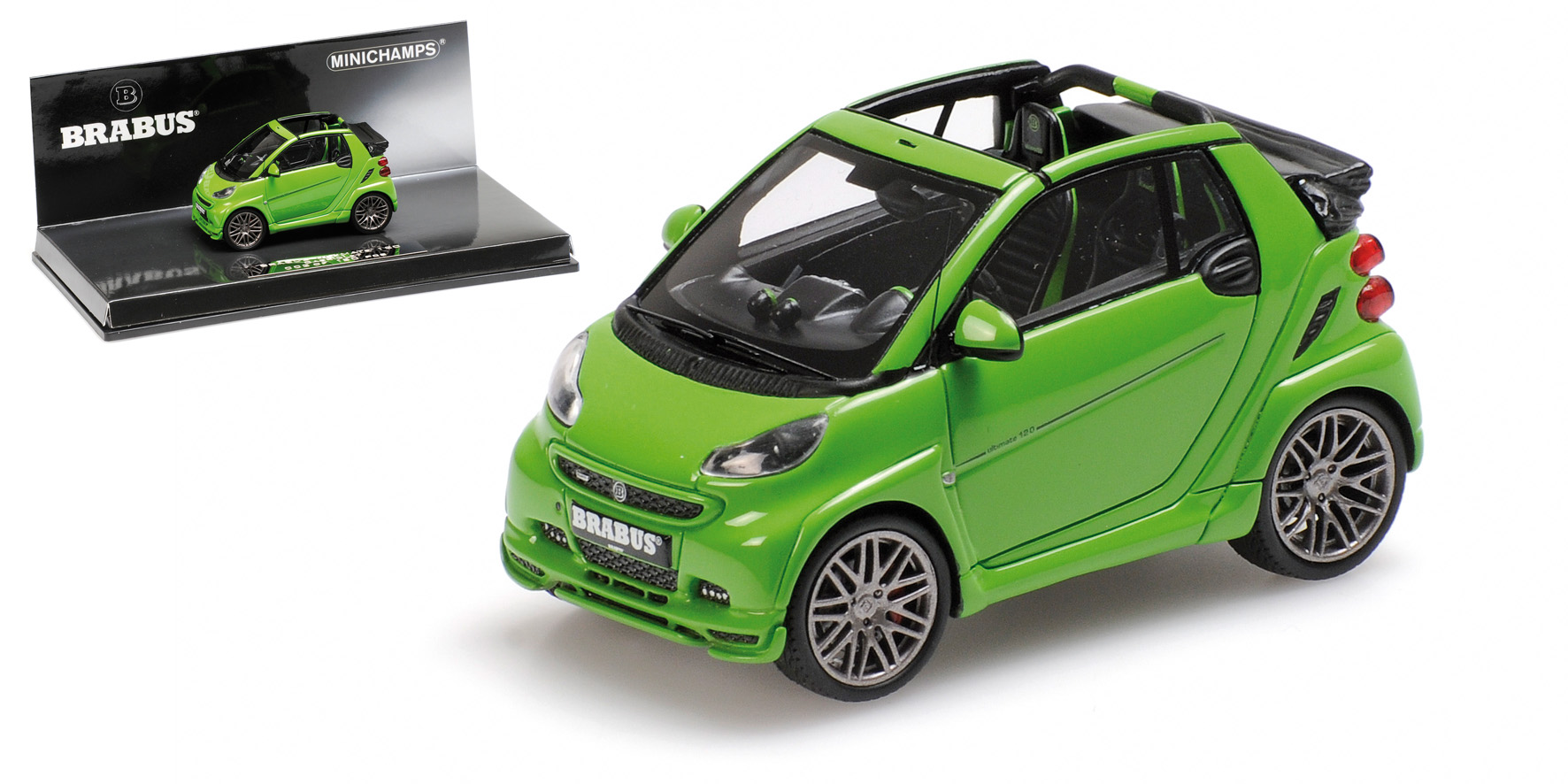 BRABUS ULTIMATE 120 (SMART CABRIOLET) - GREEN