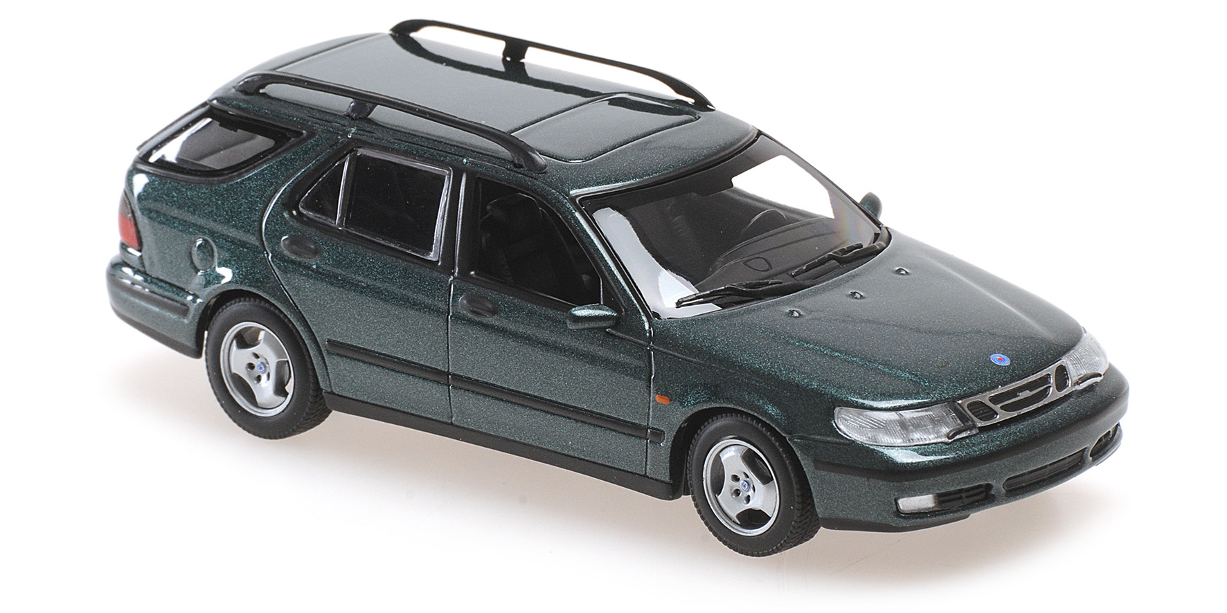 SAAB 9-5 BREAK - 1999 - DARK GREEN METALLIC