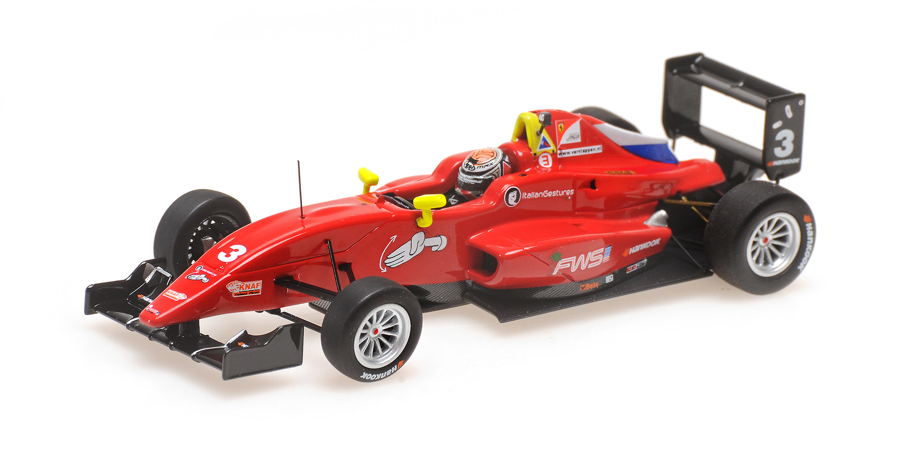 TATUUS FA010B - MAX VERSTAPPEN - 1ST SINGLE-SEATER-RACE FLORIDA 26.01.2014