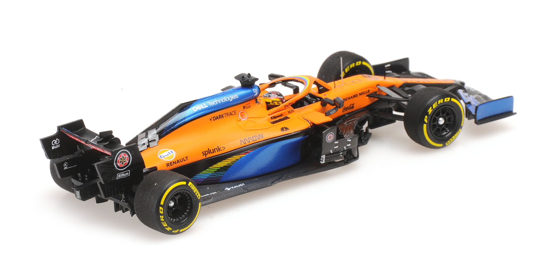 MCLAREN RENAULT MCL35 - CARLOS SAINZ - 2ND PLACE ITALIAN GP 2020