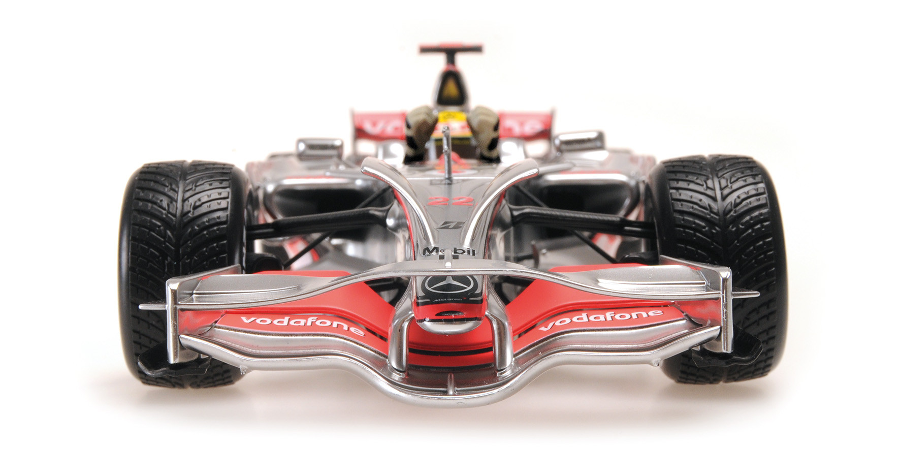 VODAFONE MCLAREN MERCEDES - MP4/23 - LEWIS HAMILTON - WORLD CHAMPION 2008 - BRAZIL GP