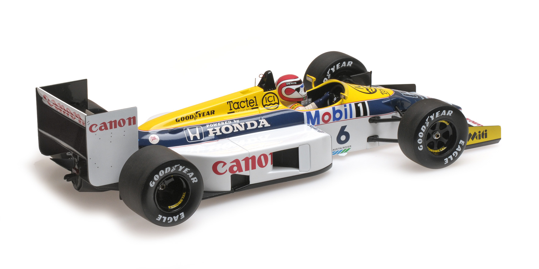 WILLIAMS HONDA FW11 - NELSON PIQUET - 1986