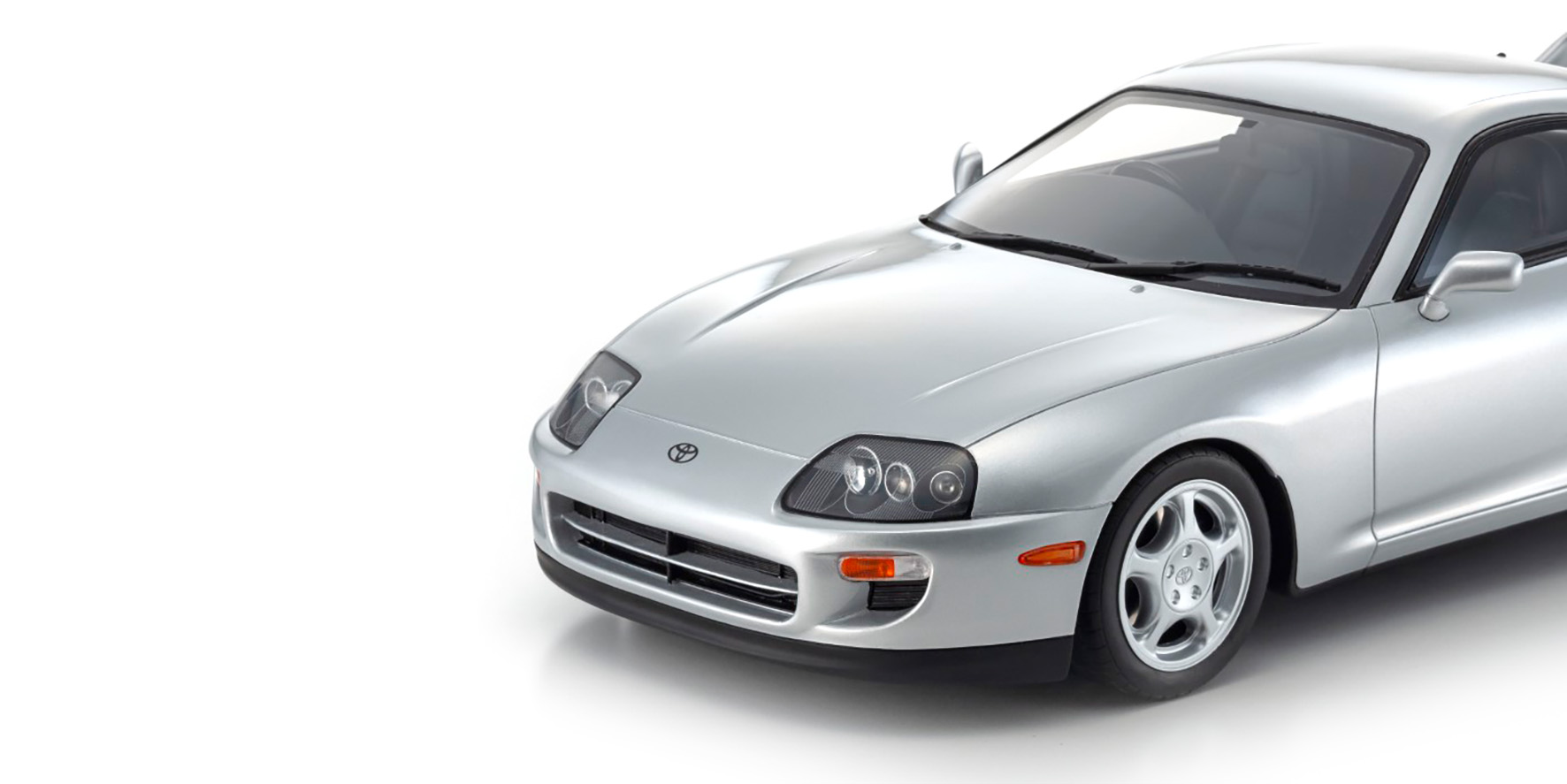 TOYOTA SUPRA A80 (RHD) - SILVER (KSR12006S)