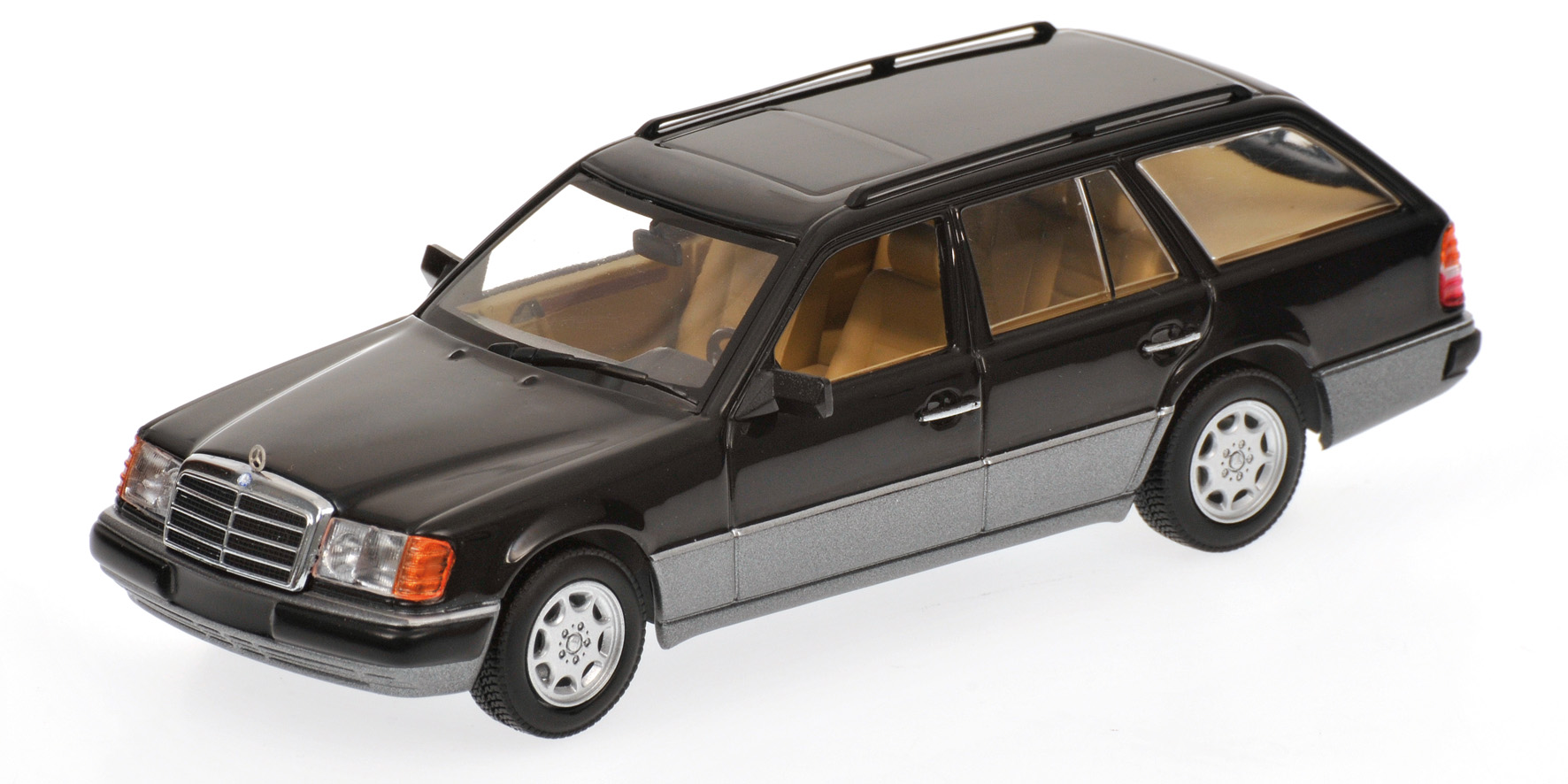 MERCEDES-BENZ 300 TE BREAK (W124) - 1990 - BLACK METALLIC