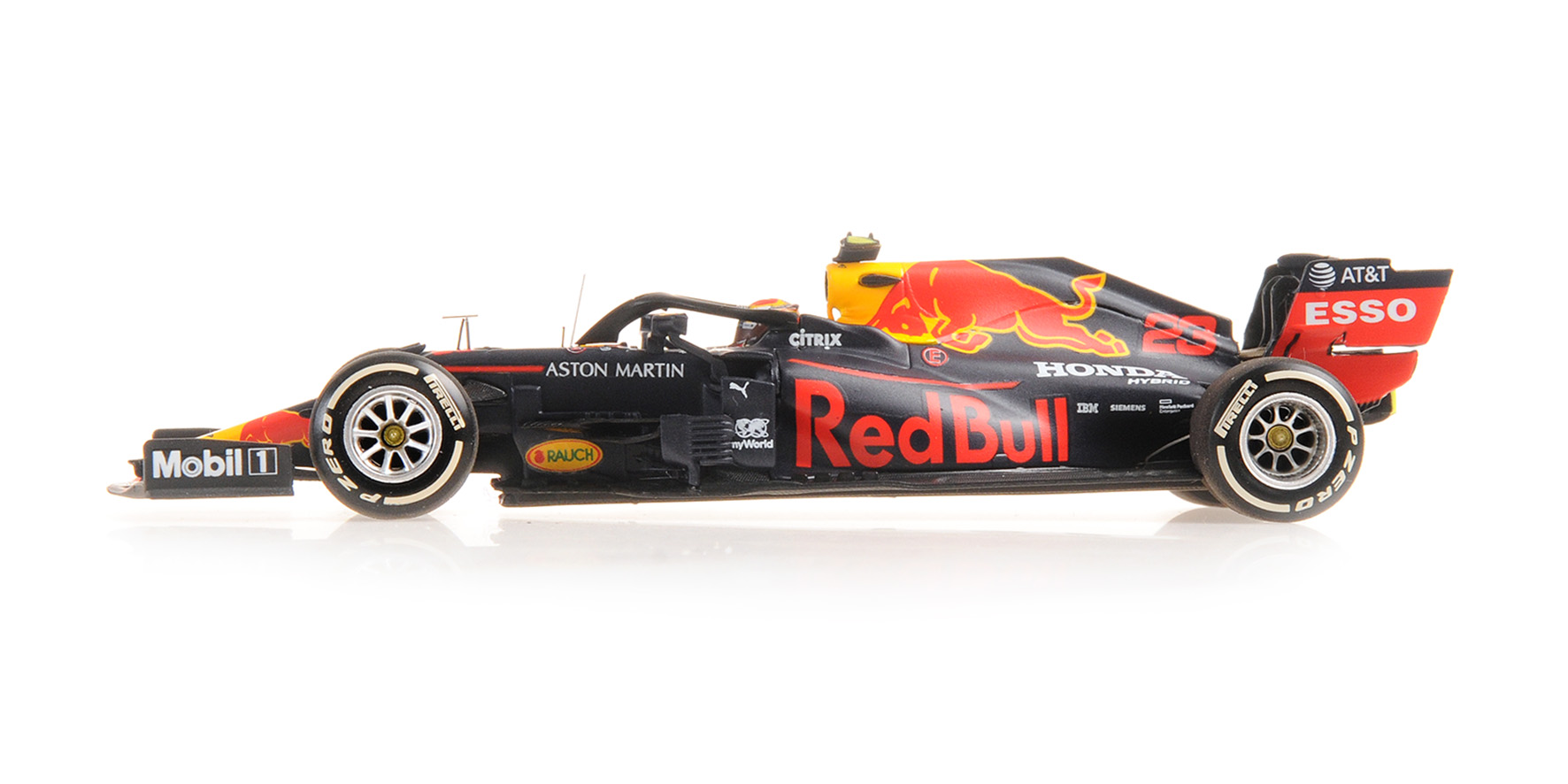 ASTON MARTIN RED BULL RACING RB16 - ALEXANDER ALBON - 70TH ANNIVERSARY GP 2020