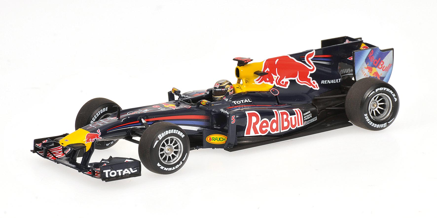 RED BULL RACING RENAULT RB6 - SEBASTIAN VETTEL - 2010