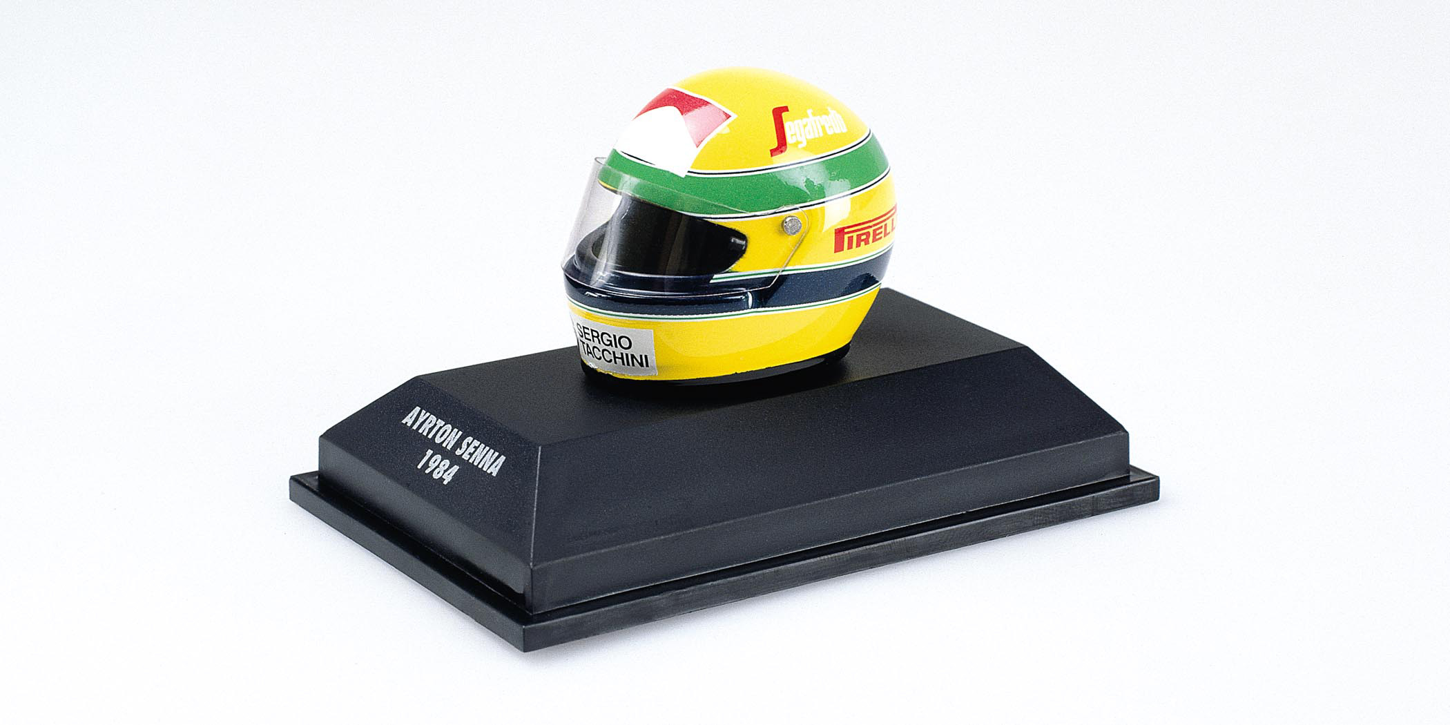BELL HELMET AYRTON SENNA 1984