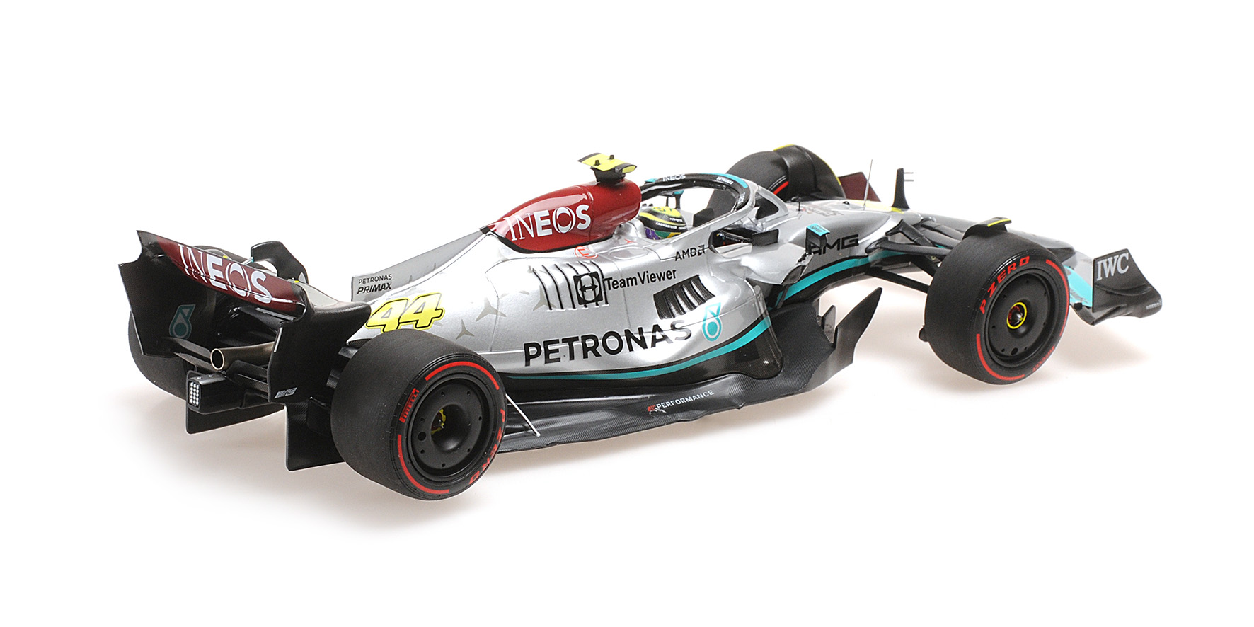 MERCEDES-AMG PETRONAS FORMULA ONE TEAM F1 W13 E PERFORMANCE - LEWIS HAMILTON - BRAZILIAN GP 2022