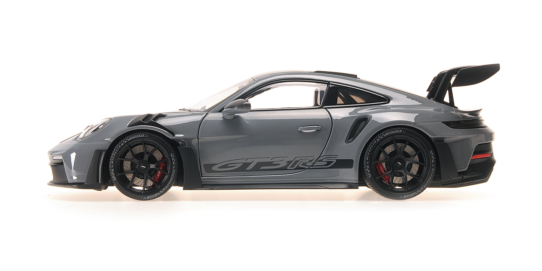 PORSCHE 911 (992) GT3 RS - 2024 - GREY W/WEISSACH PACKAGE W BLACK WHEELS