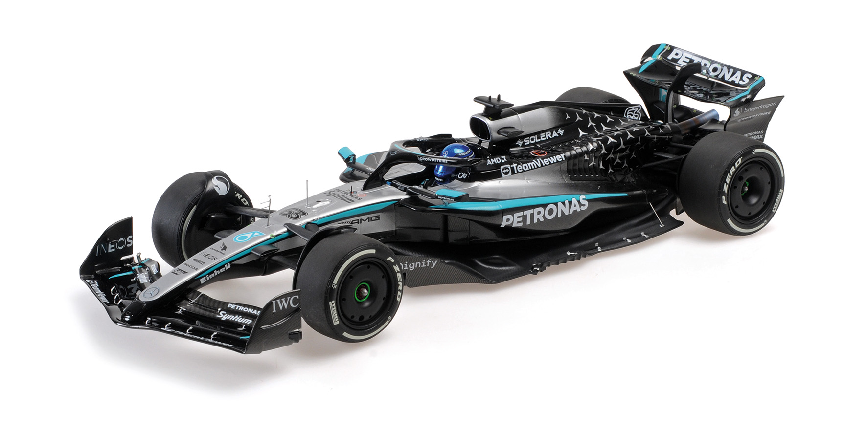 MERCEDES-AMG PETRONAS FORMULA ONE TEAM F1 W16 E PERFORMANCE - G. RUSSELL - WINNER SINGAPORE GP 2025