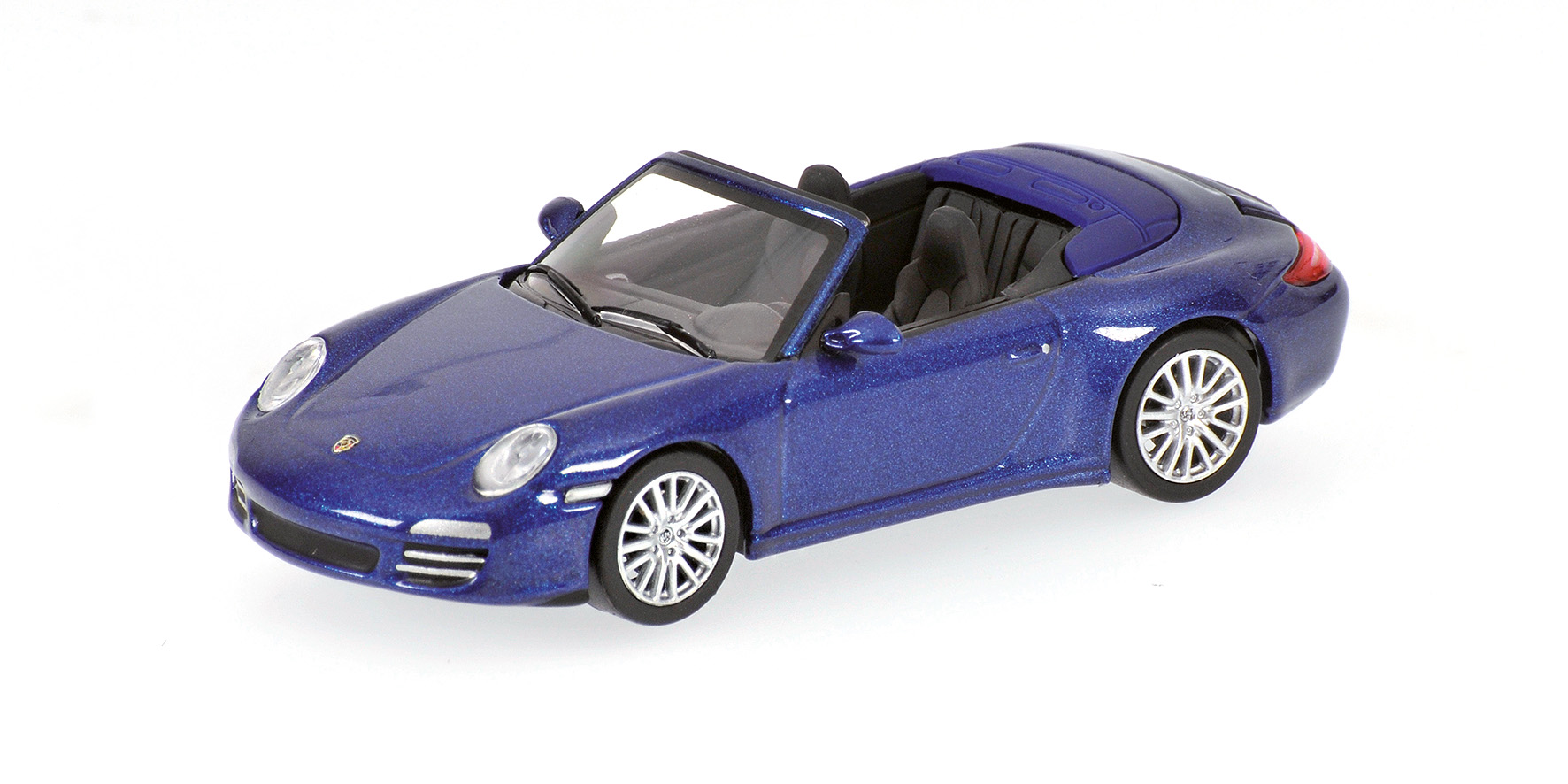 PORSCHE 911 CARRERA 4S CABRIOLET - 2008 - BLUE METALLIC