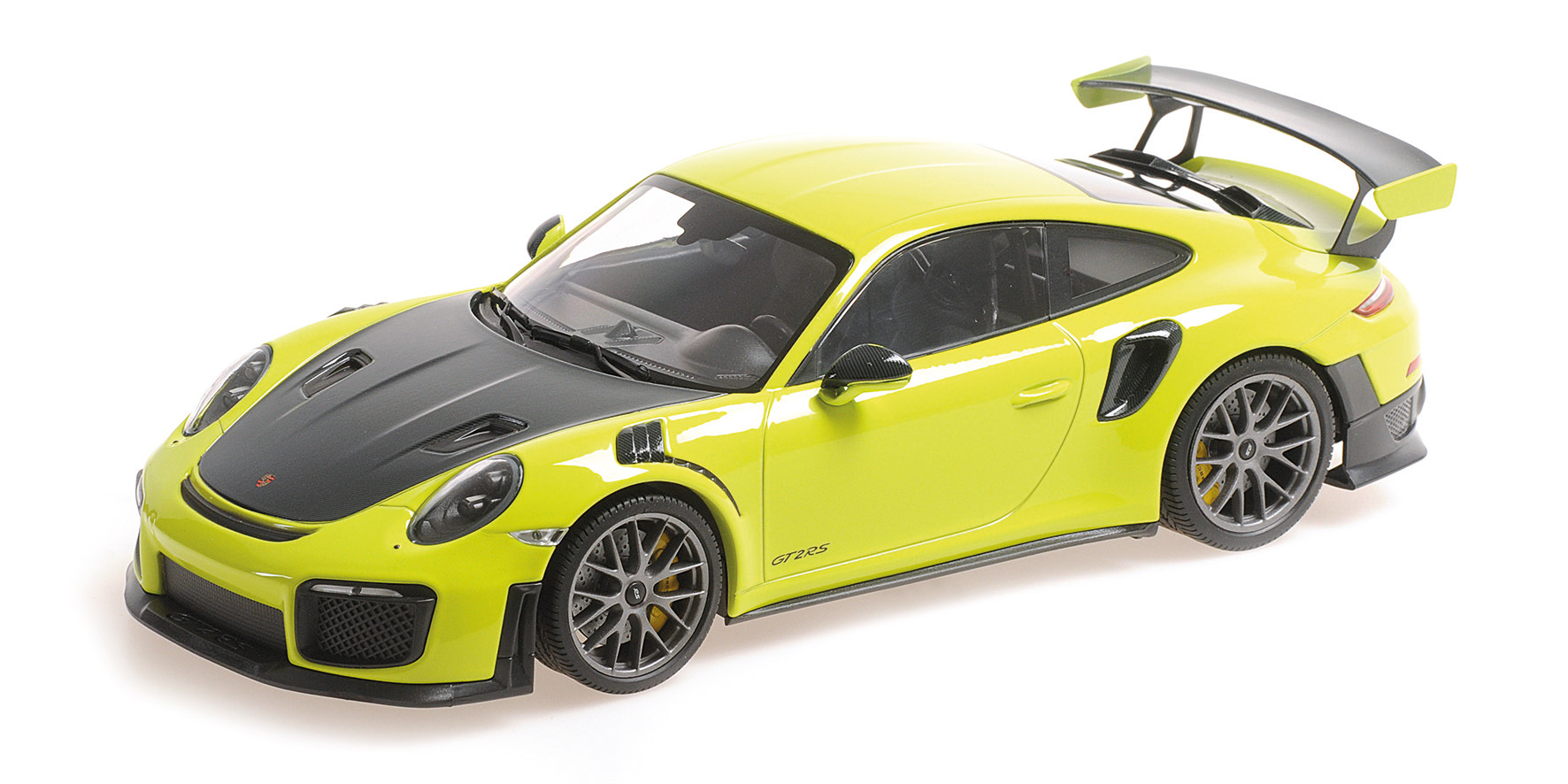 PORSCHE 911 (991.2) GT2RS - 2018 - GREEN W/ SILVER MAGNESIUM WHEELS