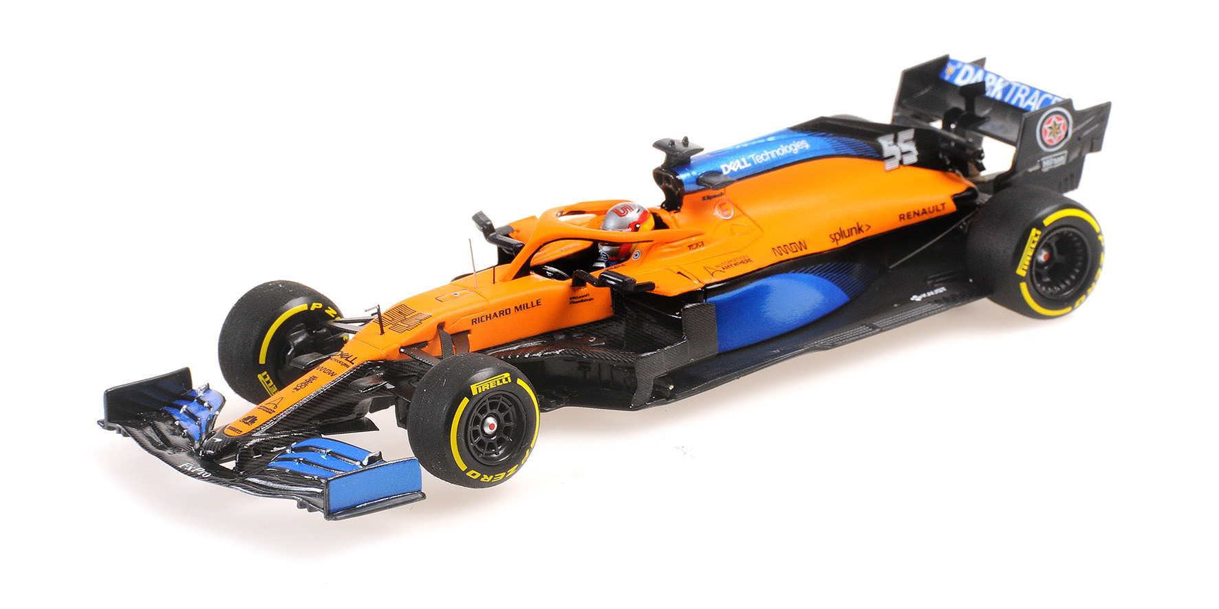 MCLAREN RENAULT MCL35 - CARLOS SAINZ - 2020 - LAUNCH SPEC