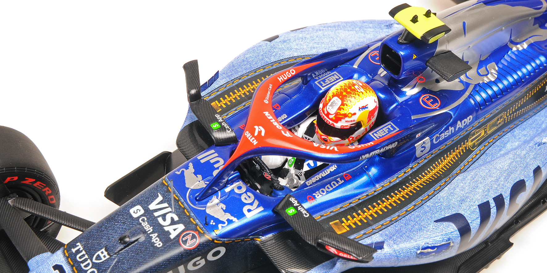 VISA CASH RB FORMULA ONE TEAM VCARB 01 - YUKI TSUNODA - SINGAPORE GP 2024