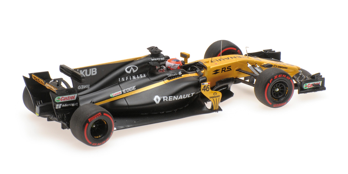 RENAULT SPORT FORMULA ONE TEAM RS17 - ROBERT KUBICA - TESTING HUNGARORING 2017