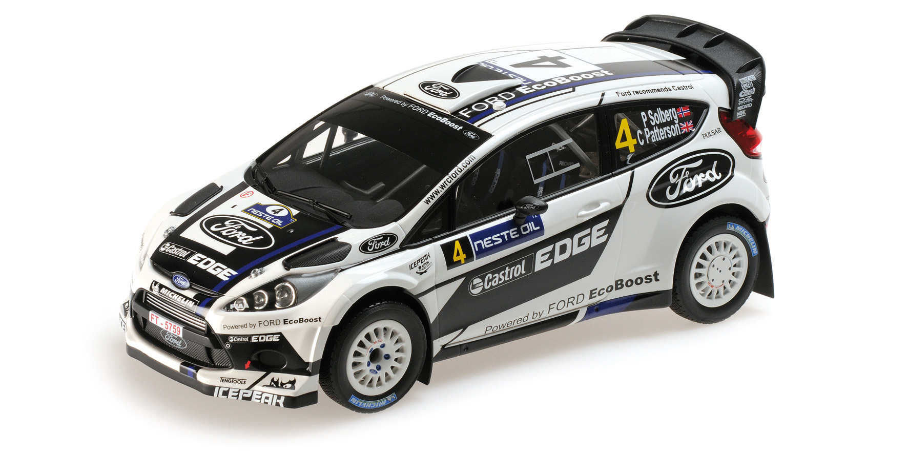 FORD FIESTA RS  WRC - FORD WORLD RALLY TEAM - SOLBERG/PATTERSON - RALLY FINLAND 2012
