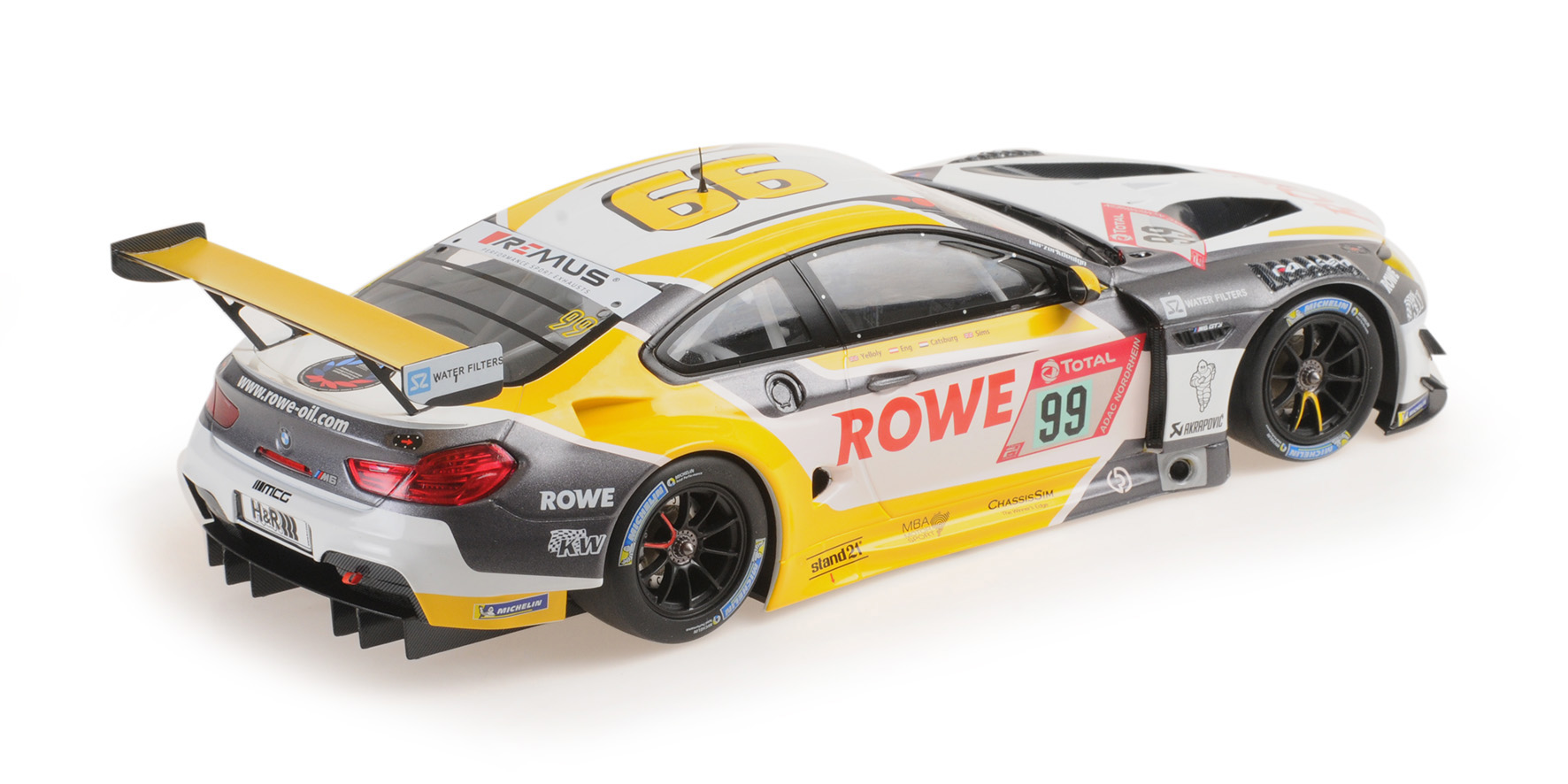 BMW M6 GT3 - ROWE RACING - SIMS/CATSBURG/YELLOLY - WINNER 24H NÜRBURGRING 2020