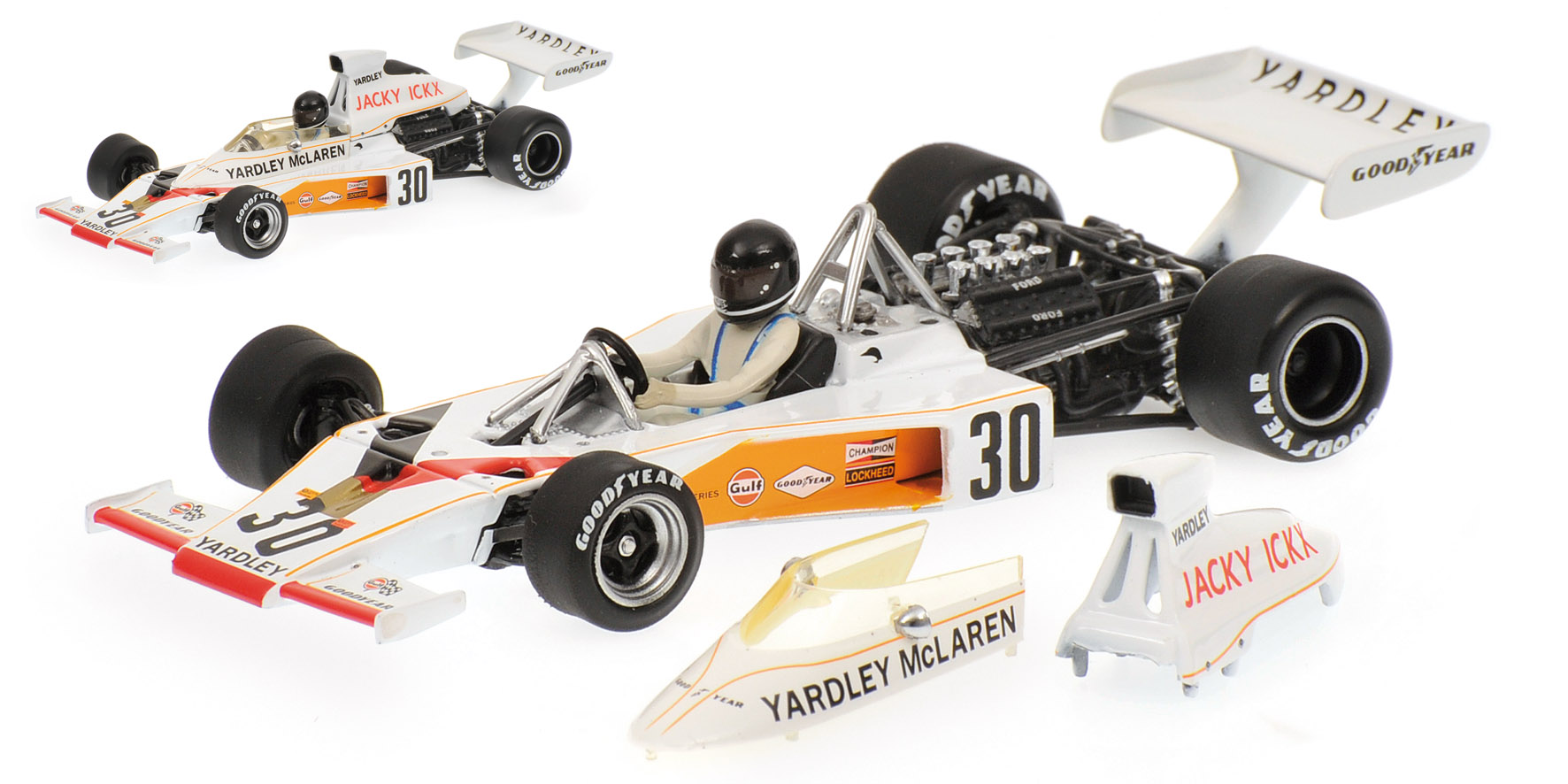 MCLAREN FORD M23 'YARDLEY' - JACKY ICKX - GERMAN GP 1973